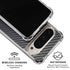 Black Carbon Fiber Specialty Texture Material Pixel 9 Pro XL Clear Case